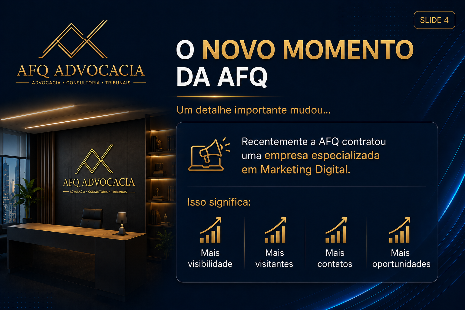 Slide 4 - O novo momento da AFQ